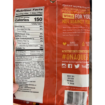 Quest Nutrition Chili Lime Tortilla Style Protein Chips – 12 Count Gift Box for Gym Lovers and Macro Trackers