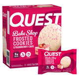 Quest Nutrition Frosted Protein Cookies – Camping Trip Pantry Snack for Active Travelers, Shelf-Stable Low-Sugar Cookie