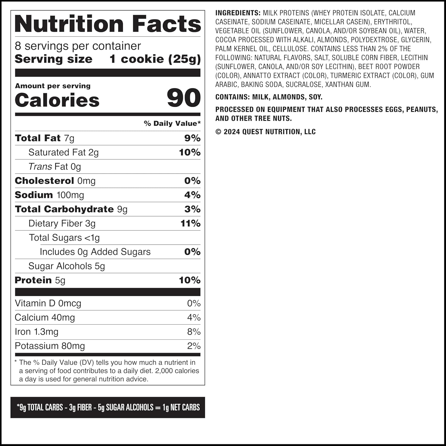 Quest Nutrition Frosted Protein Cookies – Thoughtful Housewarming Gift for the Keto Friend, Gluten-Free Frosted Cookie Tin