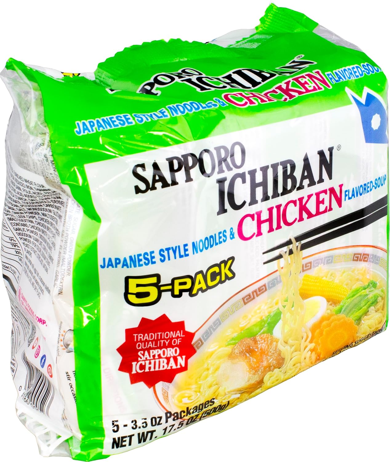quick-cook noodle format designed for fast boiling preparation
