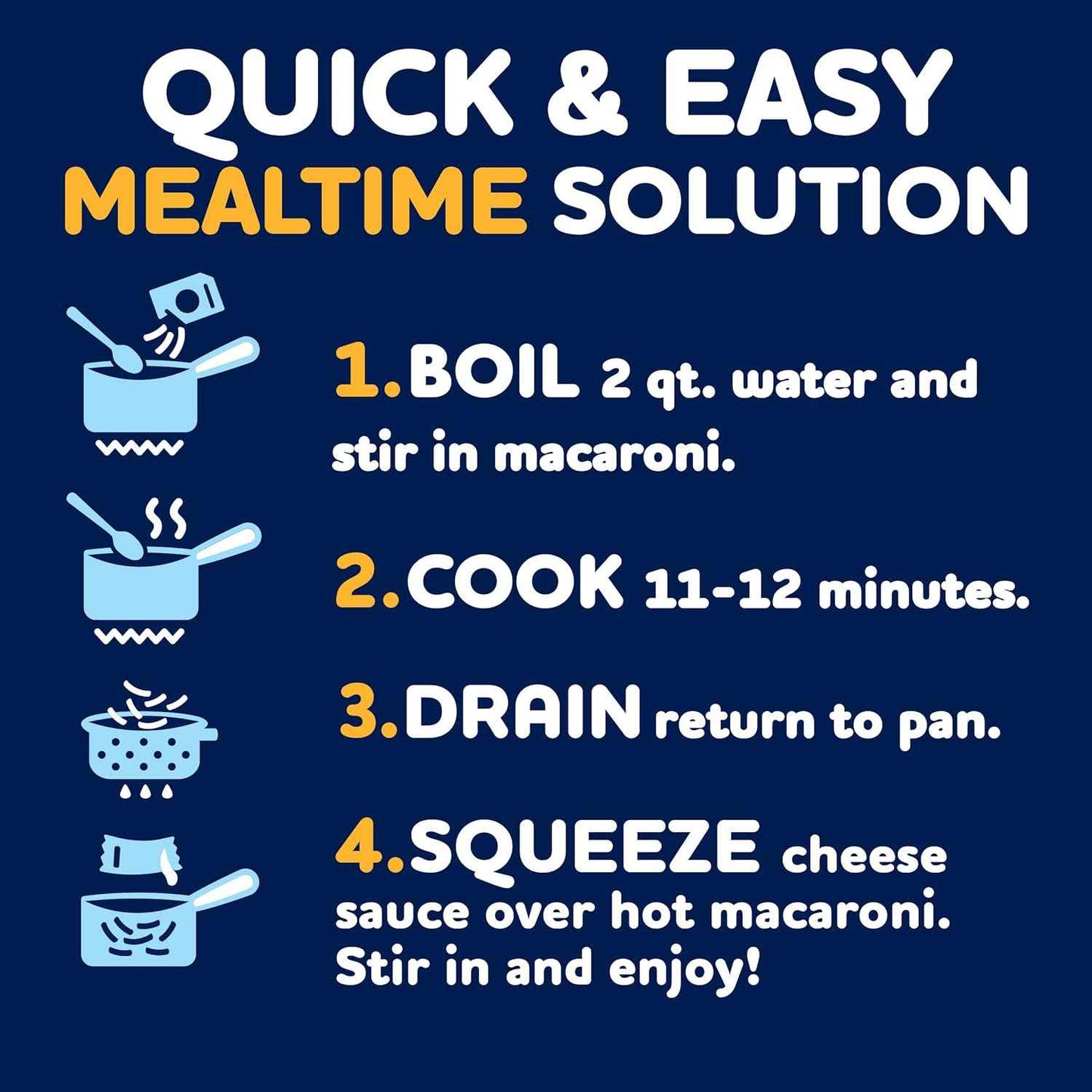 Kraft Deluxe Original Mac & Cheese – Quick Pantry Staple for College Students and Late-Night Study Dinners, 3 Pack