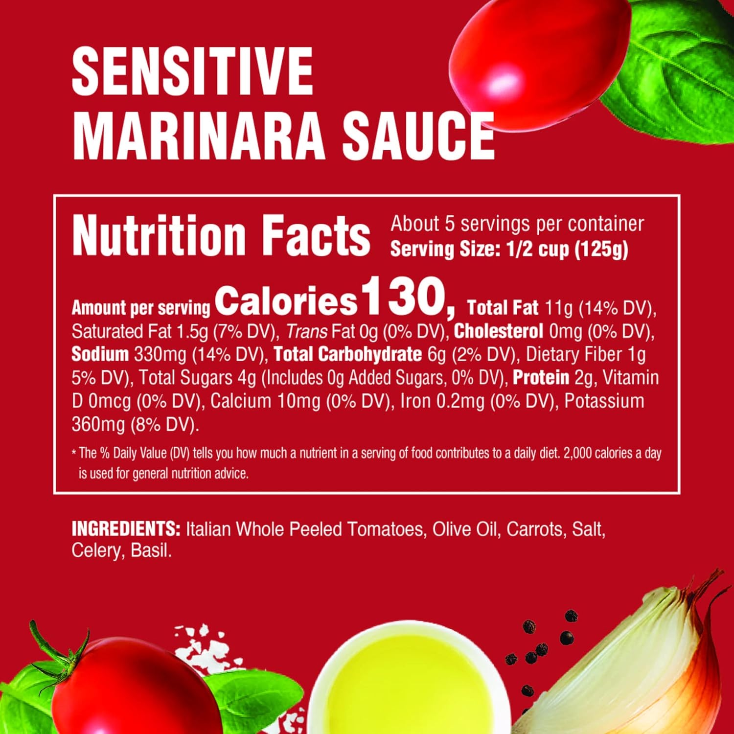 Rao's Homemade Sensitive Formula – Premium Italian Tomato Sauce for Gourmet Cooking
