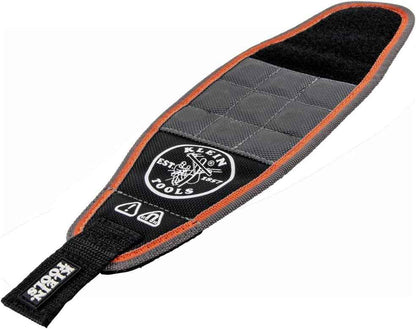 Klein Tools 55895 Magnetic Wristband for Electricians – Hold Screws, Wire Nuts and Bits While Working Overhead