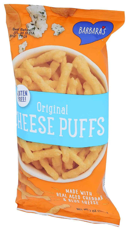 Barbara's Bakery Original Cheese Puffs 7 oz – Simple Pantry Snack for Intentional Kitchens