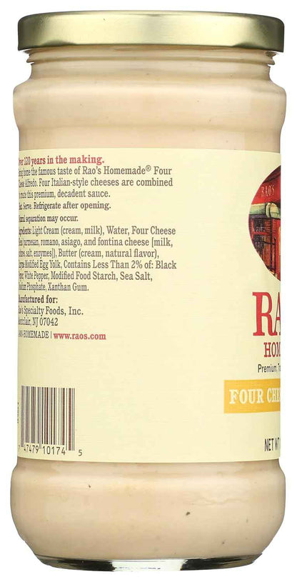 Rao's Four Cheese Alfredo Sauce 15 oz – Thoughtful Gourmet Gift for Pasta Lovers and Foodies
