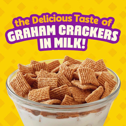 Golden Grahams Breakfast Cereal, Graham Cracker Taste, Made with Whole Grain – Quick Desk Snack for Busy Work-from-Home Professionals