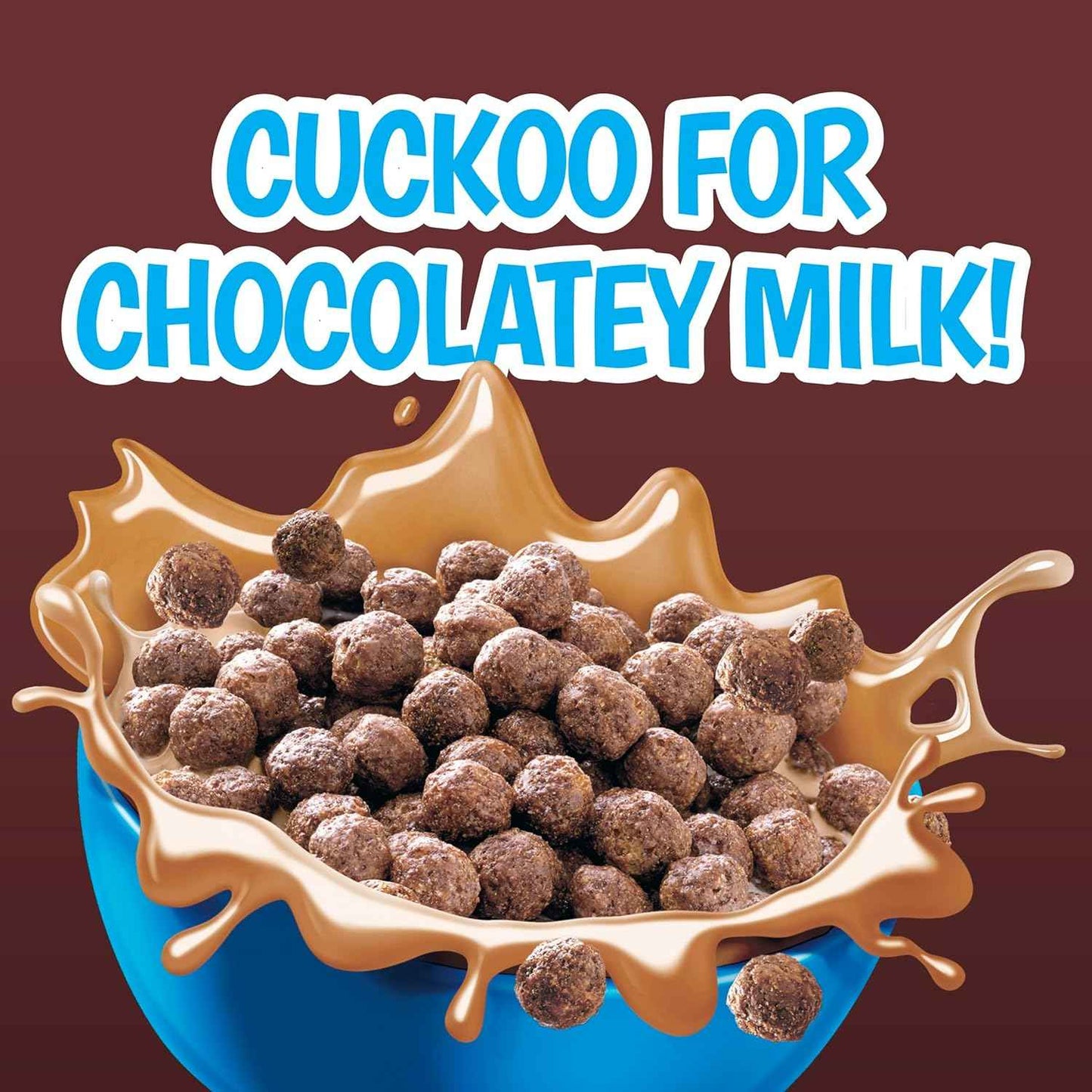 Quick Breakfast Cocoa Puffs Cereal, Made with Whole Grain for On-the-Go Families, Mega Size, 25.8 oz