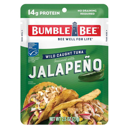 Bumble Bee Spicy Thai Chili Tuna Pouch – Lightweight Backpacking Meal for Campsite and Trail Lunches