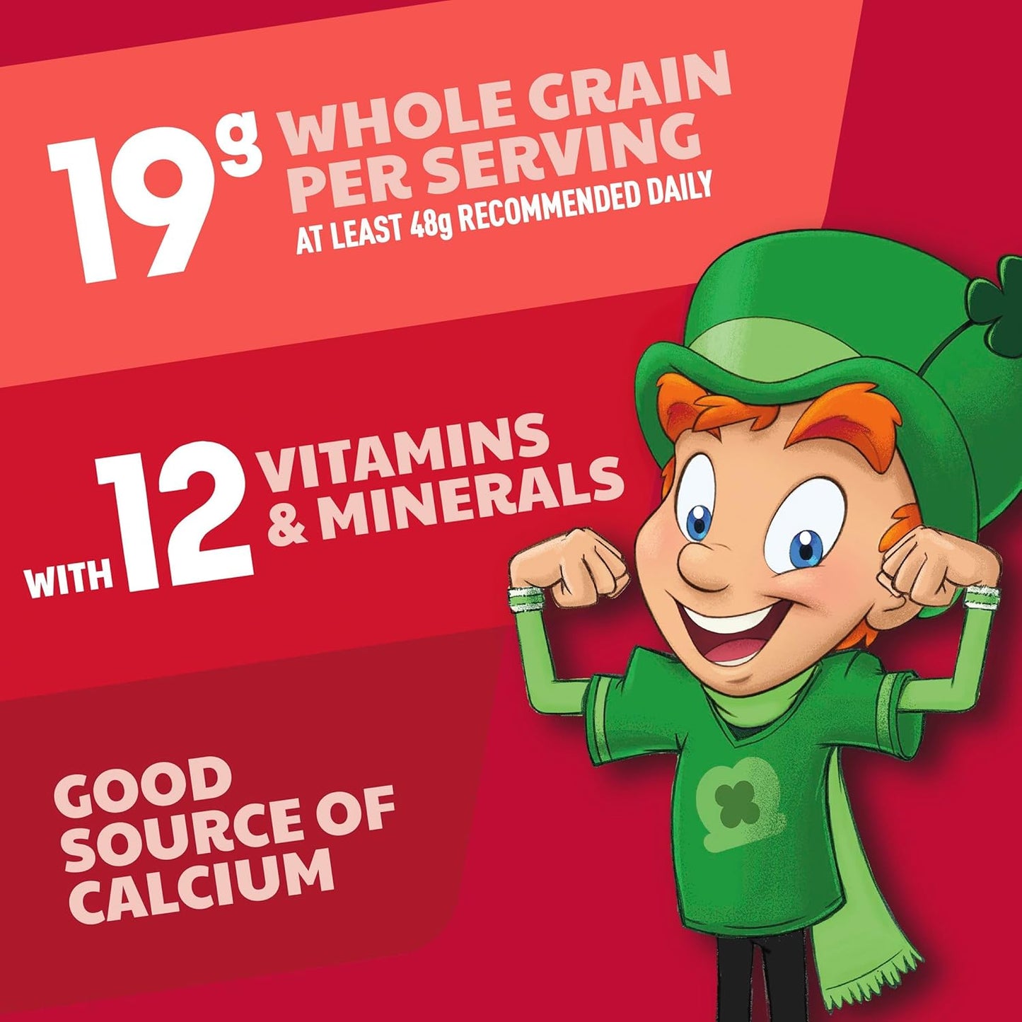 ready-to-eat format usable as cereal, snack, or recipe ingredient