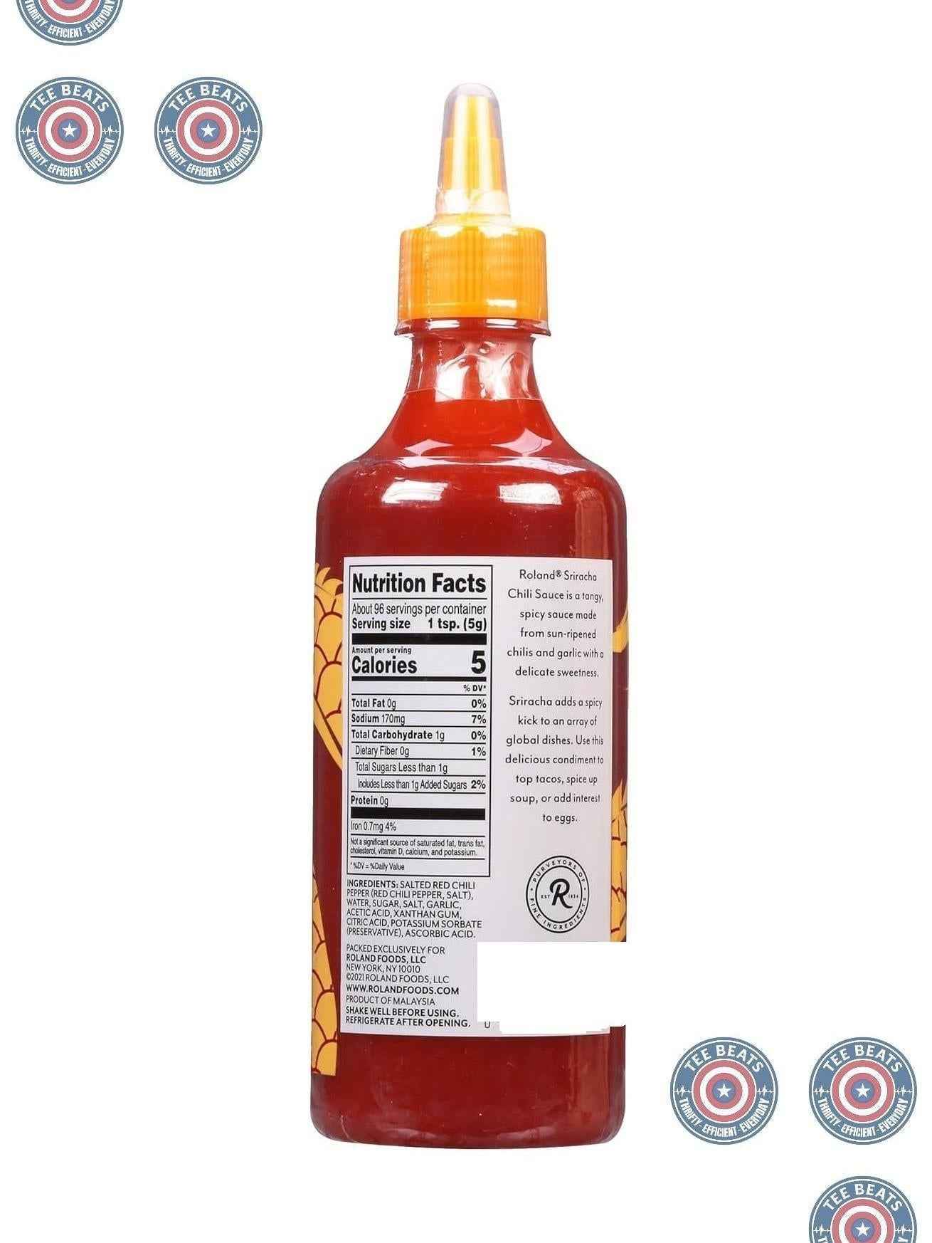 Roland Foods Sriracha Chili Sauce 17 oz – Premium Imported Condiment for the Elevated Home Pantry