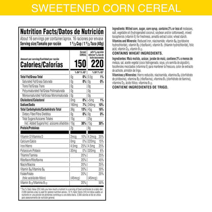 Kellogg's Corn Pops Cereal – Kids' Lunchbox Snack and Quick Breakfast, Giant 22.6 oz Box