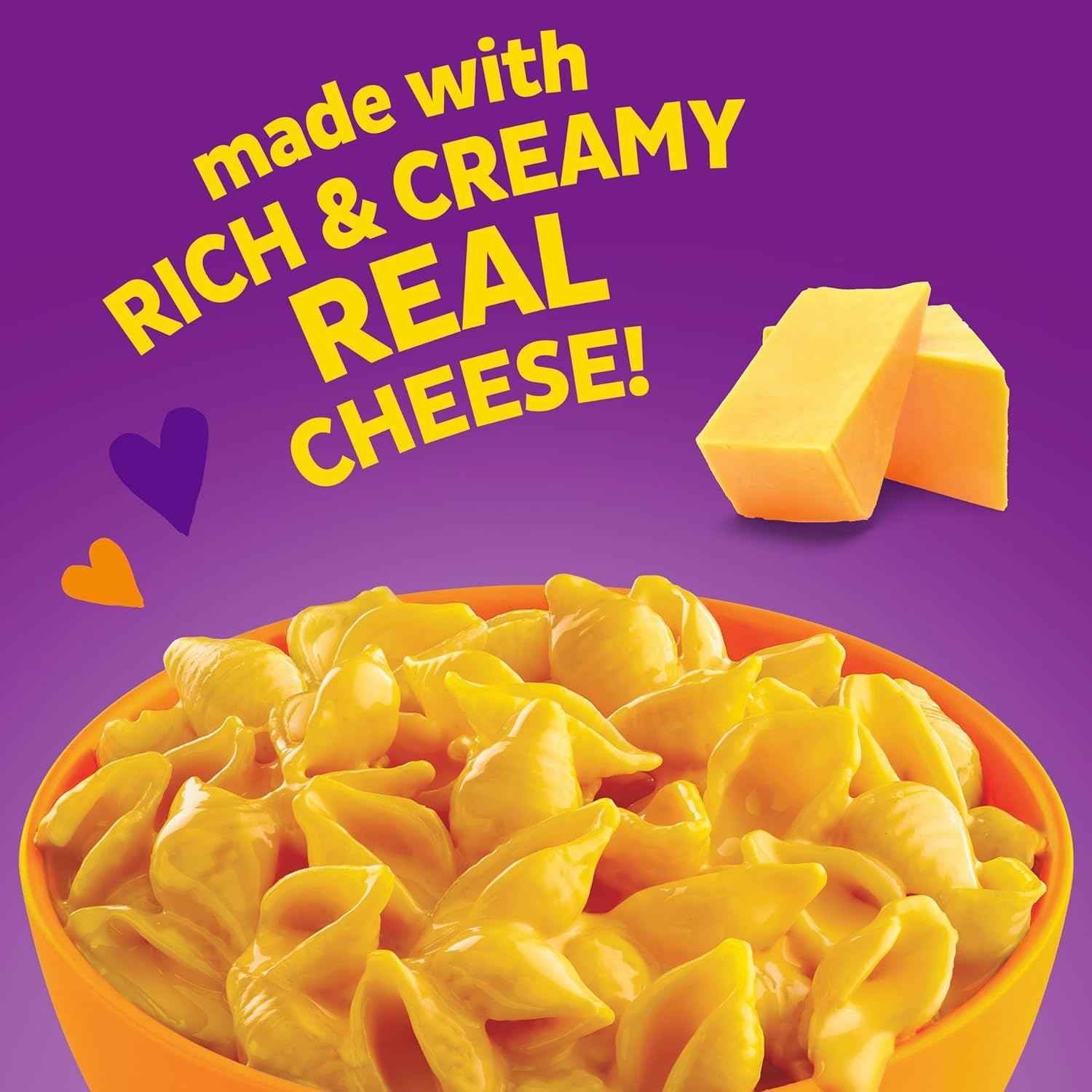 Annie's Homegrown Creamy Deluxe Shells & Aged Cheddar – Easy Stovetop Mac and Cheese for Picky Eaters and After-School Snacks, 11 oz