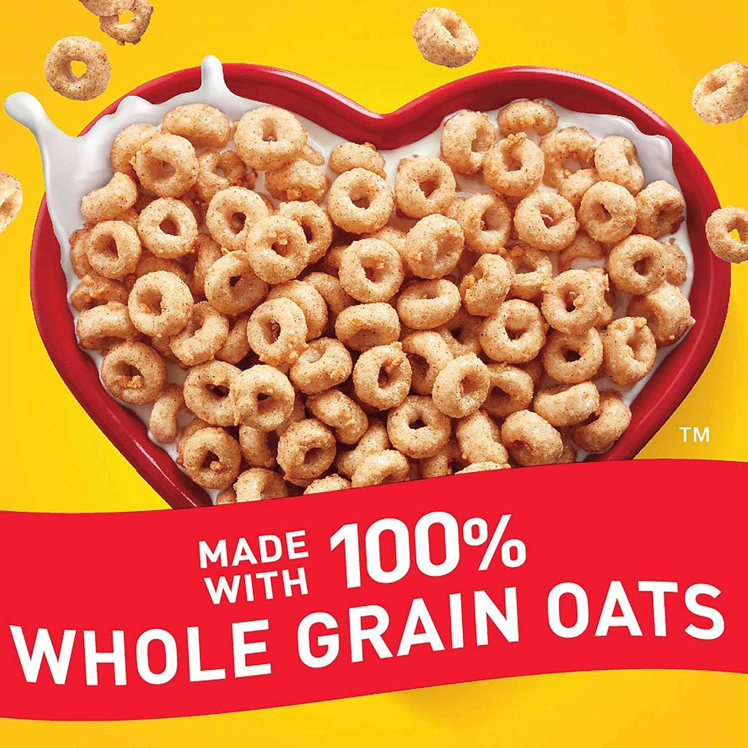 Apple Cinnamon Cheerios, Thoughtful Gluten Free Heart Healthy Gift Basket Staple, Family Size Breakfast Box