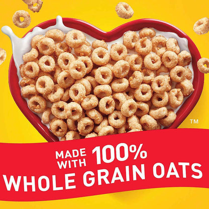 Apple Cinnamon Cheerios, Thoughtful Gluten Free Heart Healthy Gift Basket Staple, Family Size Breakfast Box