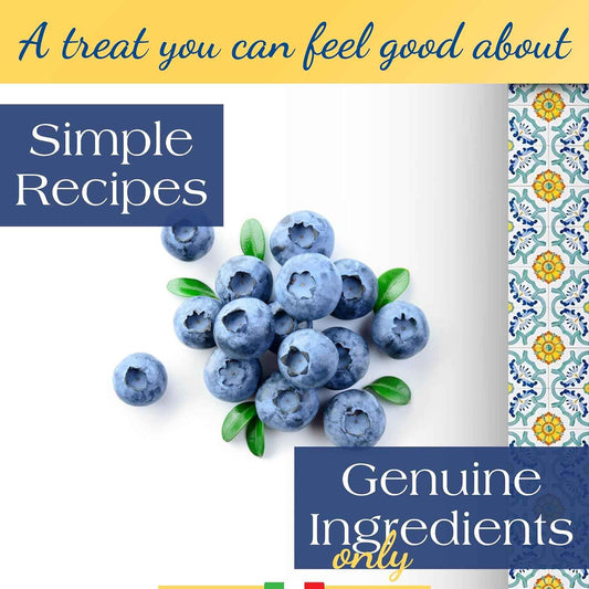 Perle di Sole Italian Candy - Blueberry Hard Candy with Natural Flavor - Clean-Label Snack for Lunchbox and Mindful Pantry