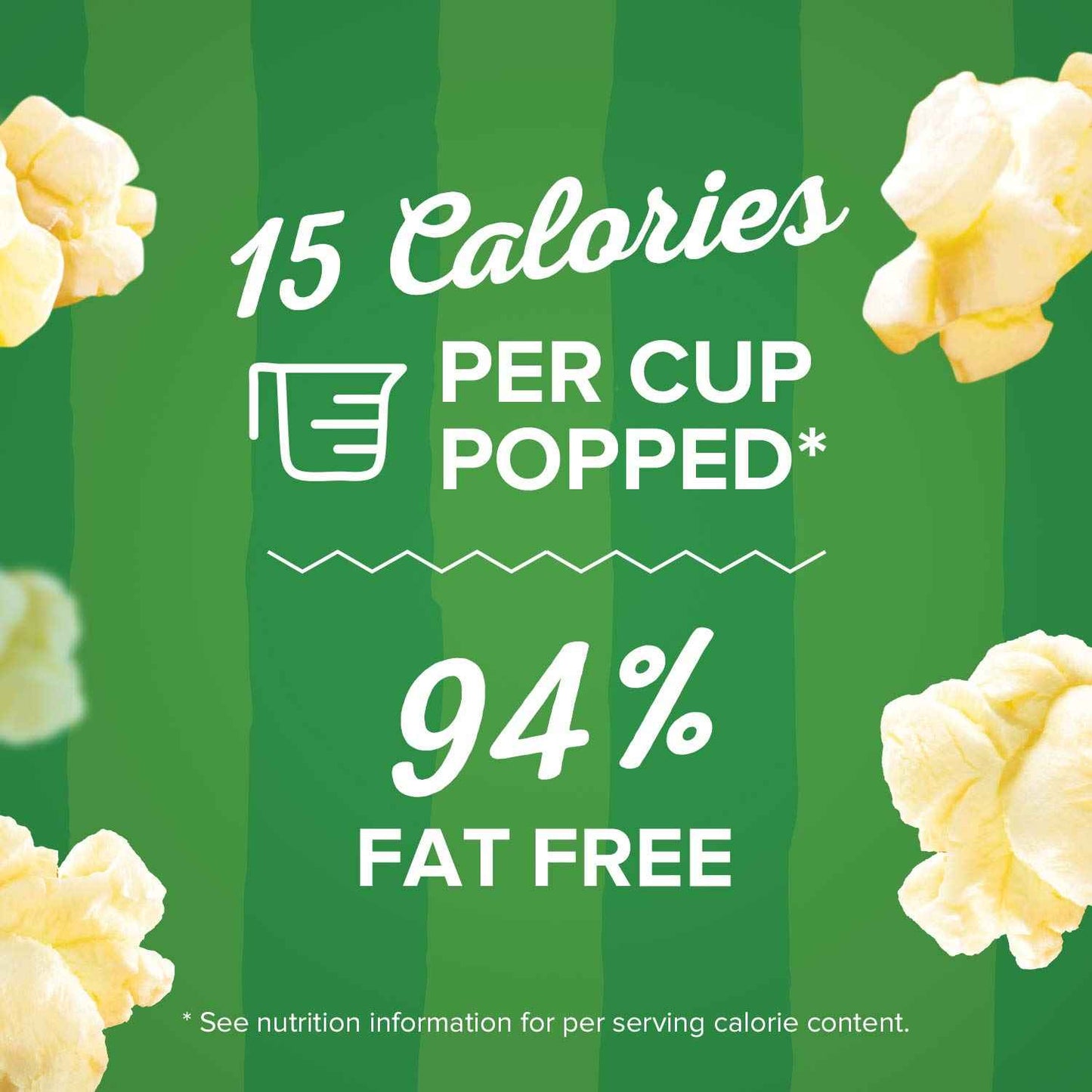 Orville Redenbacher's SmartPop! Butter Microwave Popcorn 12-Count – 94% Fat Free, Gluten-Free Snack for Home Office and Mindful Snacking