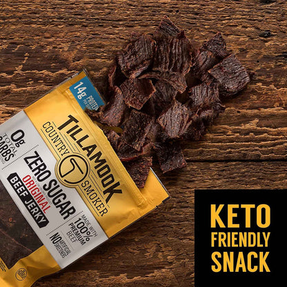 Tillamook Country Smoker Zero Sugar Beef Jerky – Clean-Ingredient Pantry Staple for Intentional Kitchens