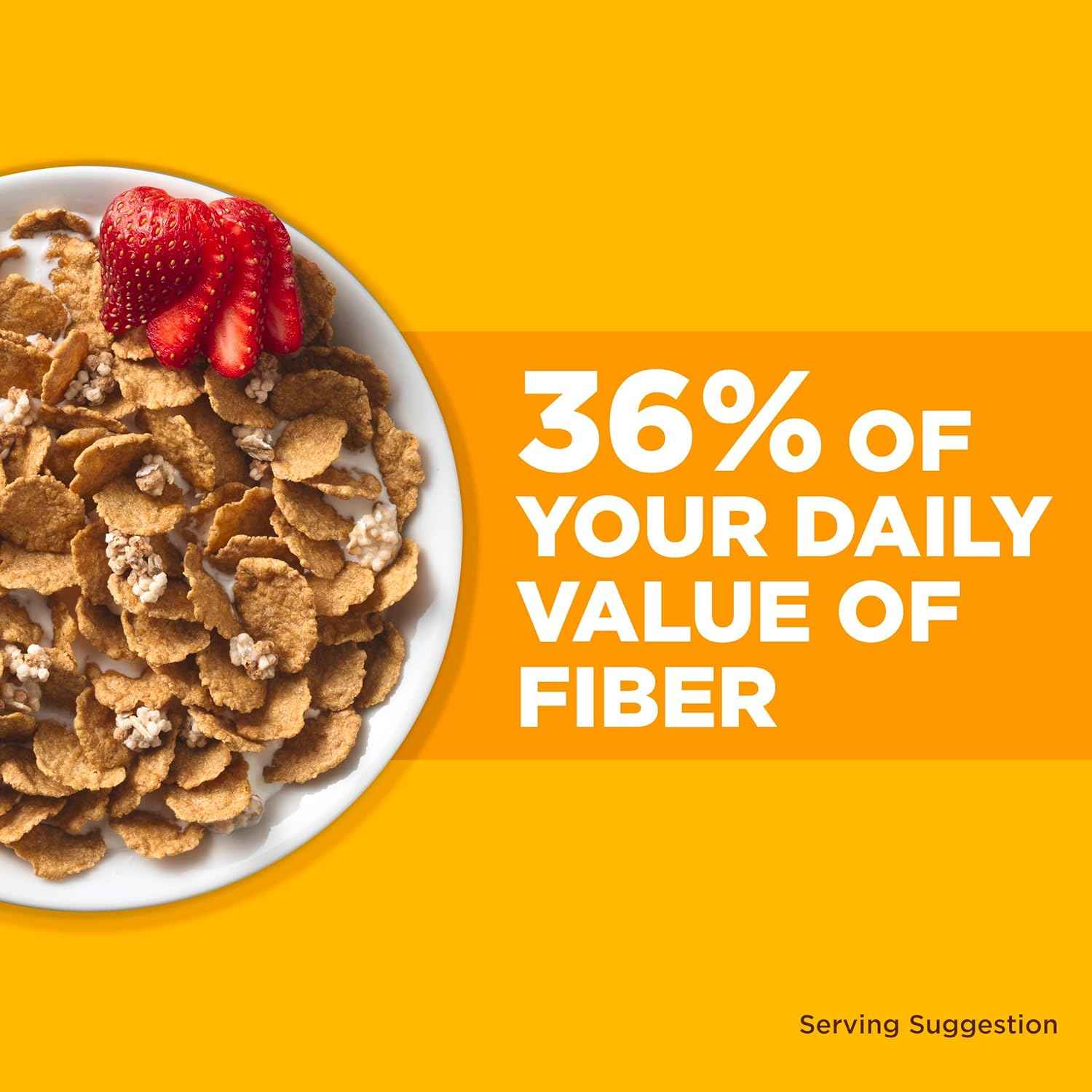Fiber One Honey Clusters Cereal – Lunchbox and After-School Snack, Whole Grain Cereal Kids Actually Eat