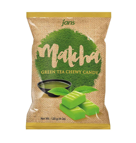 Jans Matcha Chewy Candy – Calming Snack Companion for Your Self-Care Corner
