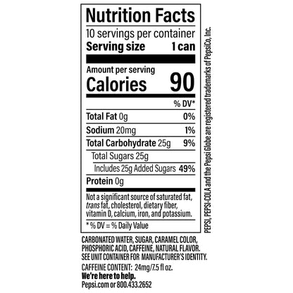 real sugar sweetener option replicating original pepsi recipe