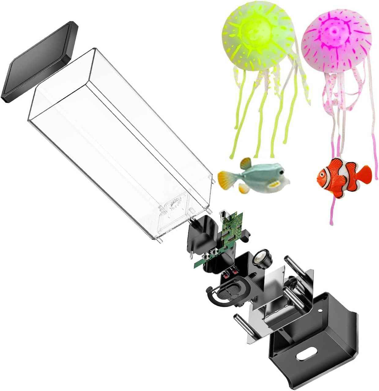 COLORLIFE Color Changing Jellyfish Aquarium – Soothing Mood Light for Mindfulness Practice and Evening Wind Down Ritual in Bedroom