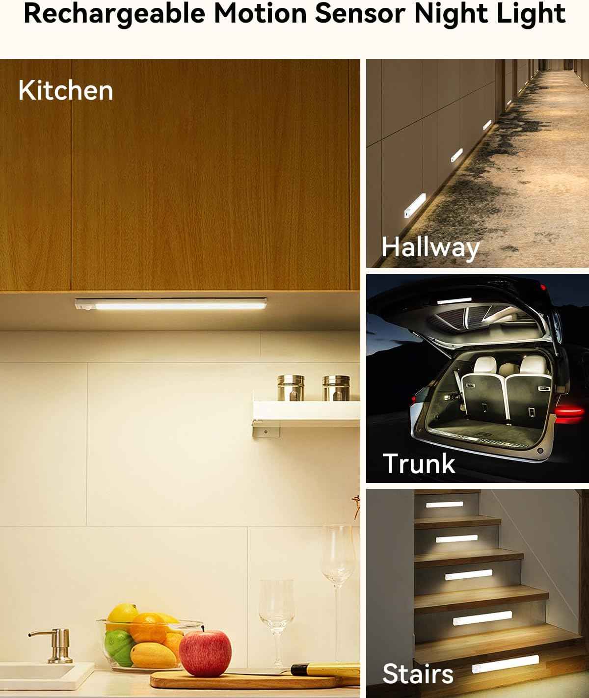 LuminWick Slim Light – 0.47-Inch Ultra-Low Profile LED for Clean Under Cabinet Lines