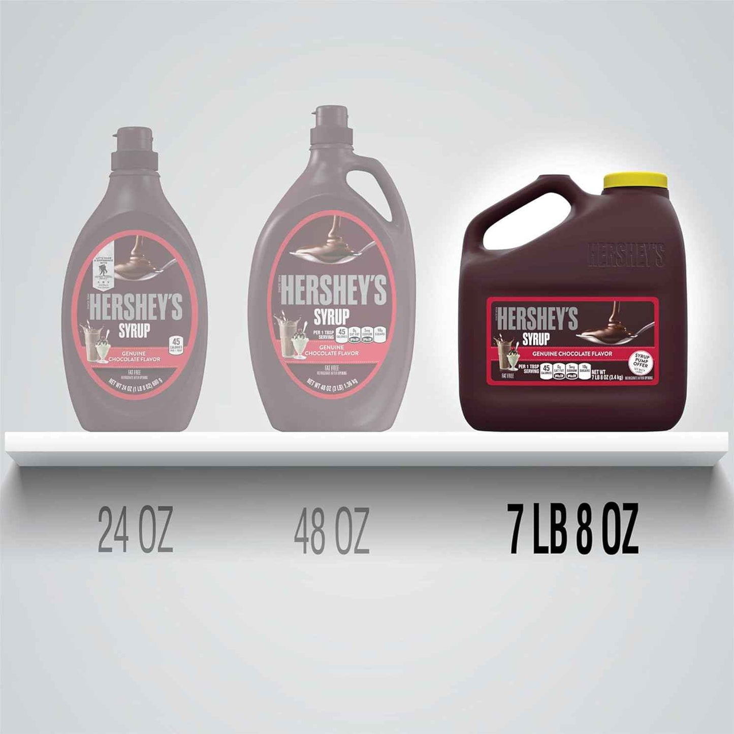 HERSHEY'S Chocolate Syrup 24 oz – Classic Branded Pantry Staple for a Cozy Breakfast Nook Aesthetic