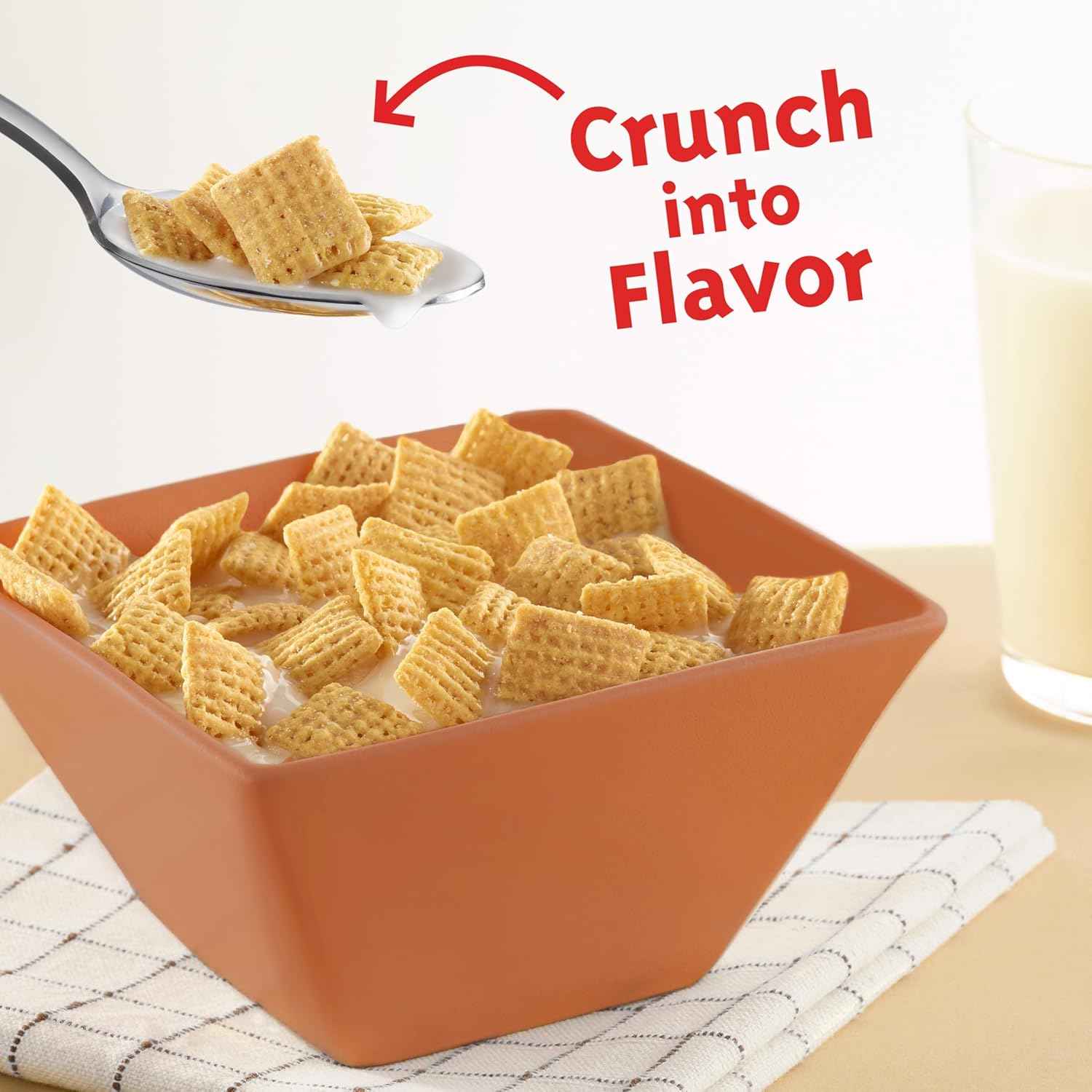 Chex Corn Gluten Free Cereal – 18 oz Clean Label Pantry Staple for Meal Prep and Office Desk Drawer
