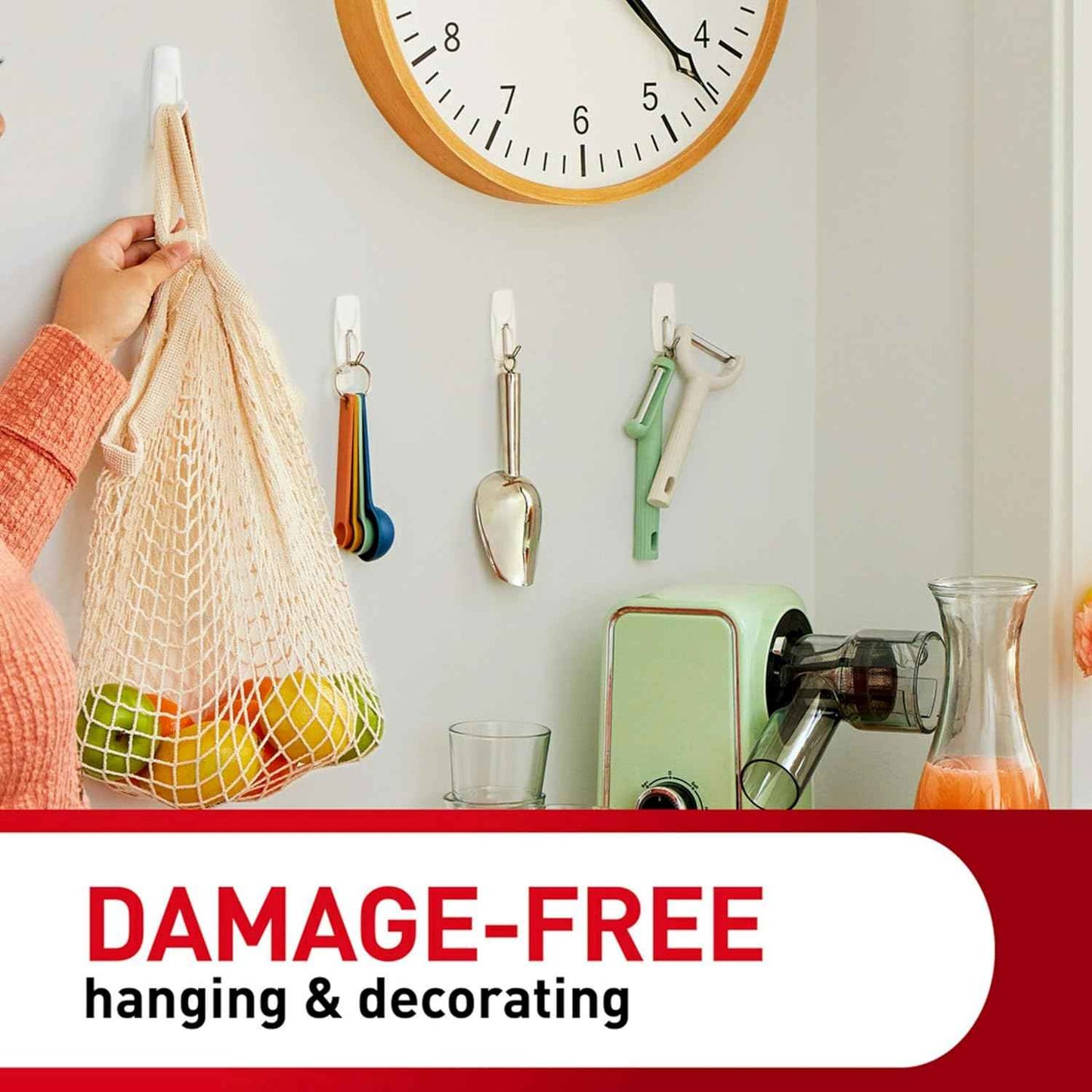 Command 5 lb Utility Hooks – Clean, Intentional Hanging for Modern Minimalist Homes