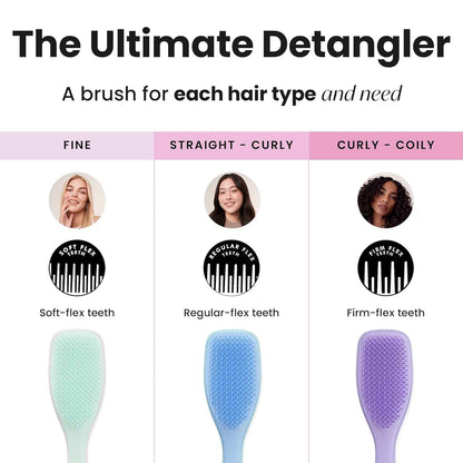 Tangle Teezer Ultimate Detangler Brush – Valentine's Day Gift for Women, Color-Matched Hair Detangling Tool