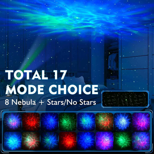 Astronaut Galaxy Projector – Calming Night Light for Relaxation, Star Breathing Mode for Stress Relief