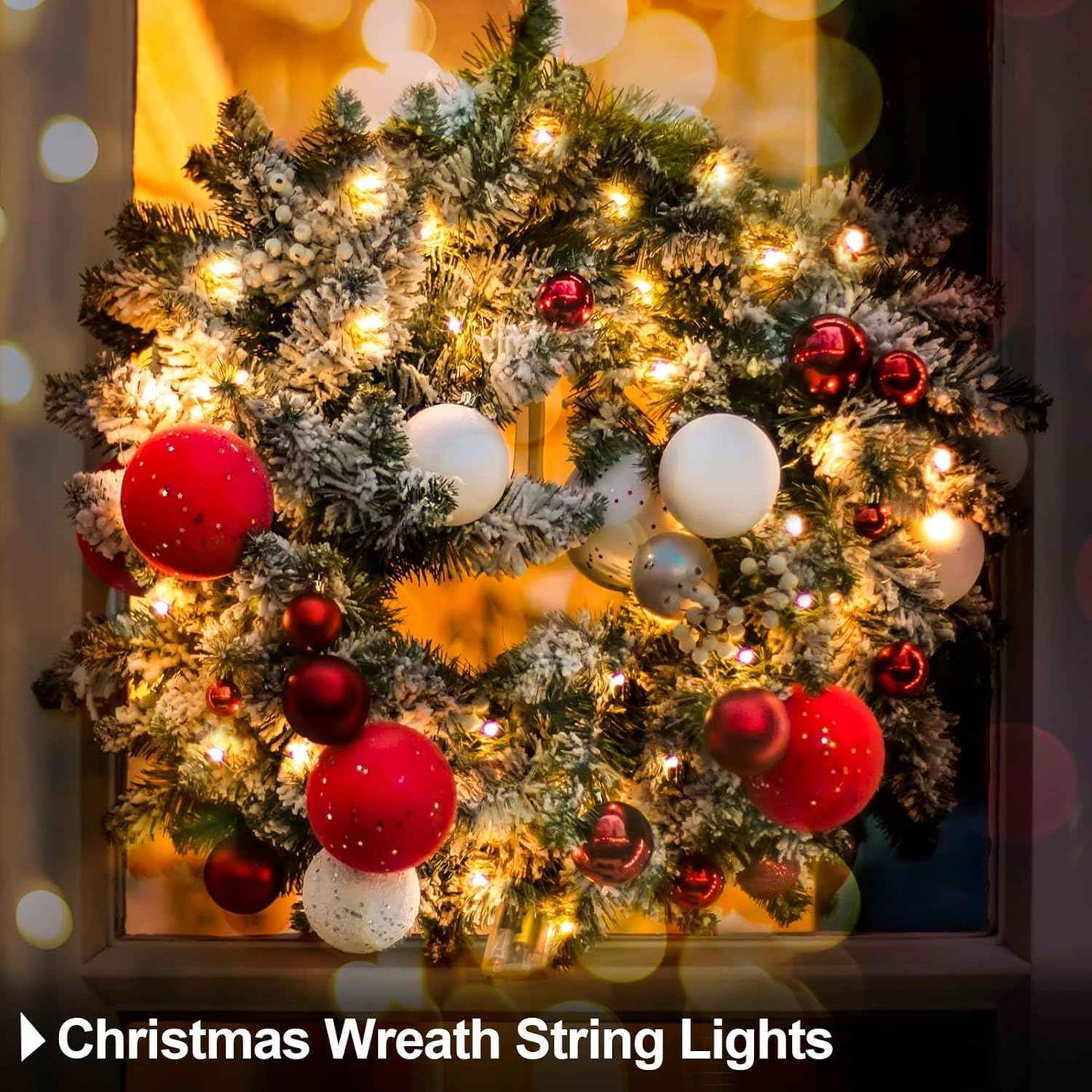 echosari LED String Lights Set – Birthday Gift for Mom and Women with Dimmable Warm White Glow