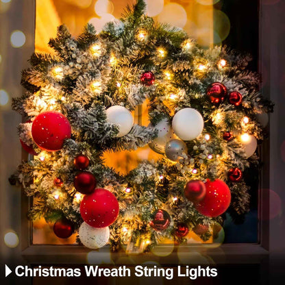 echosari LED String Lights Set – Birthday Gift for Mom and Women with Dimmable Warm White Glow