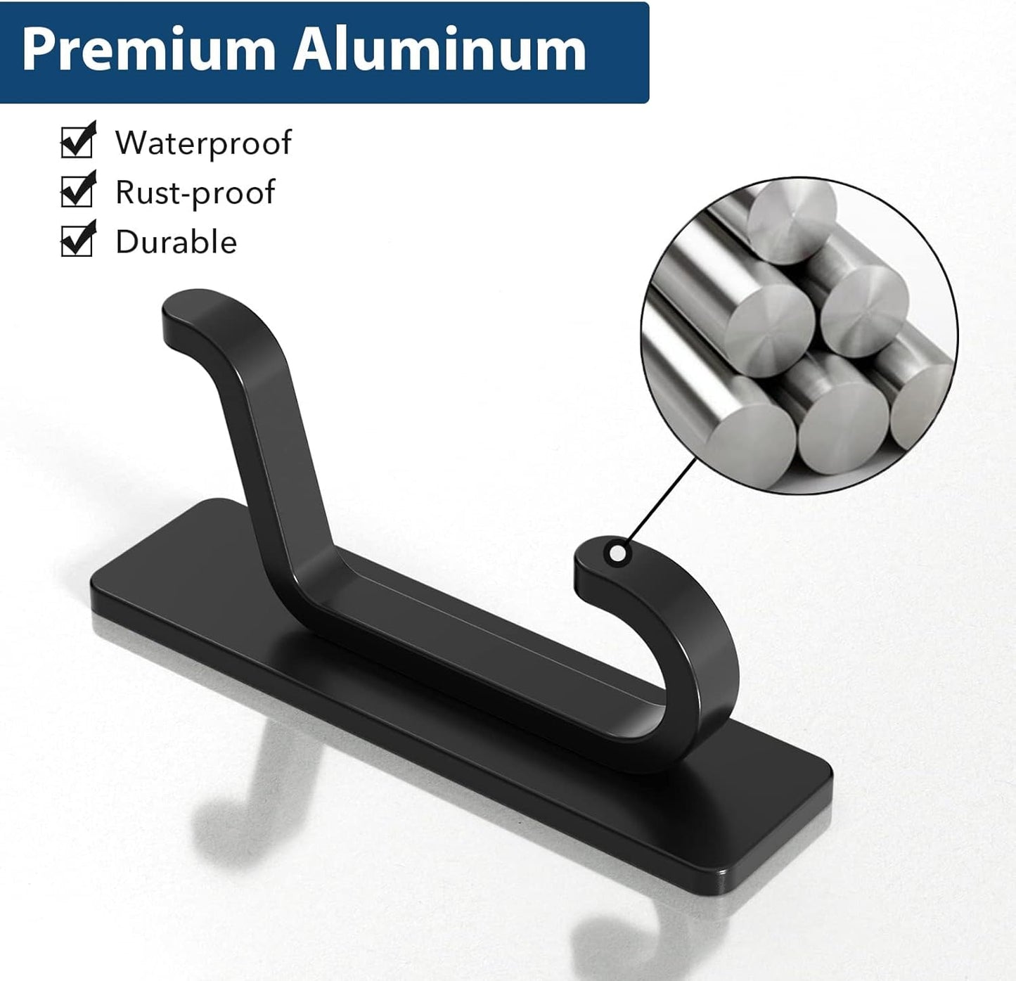 removable adhesive backing that allows repositioning without permanent wall damage