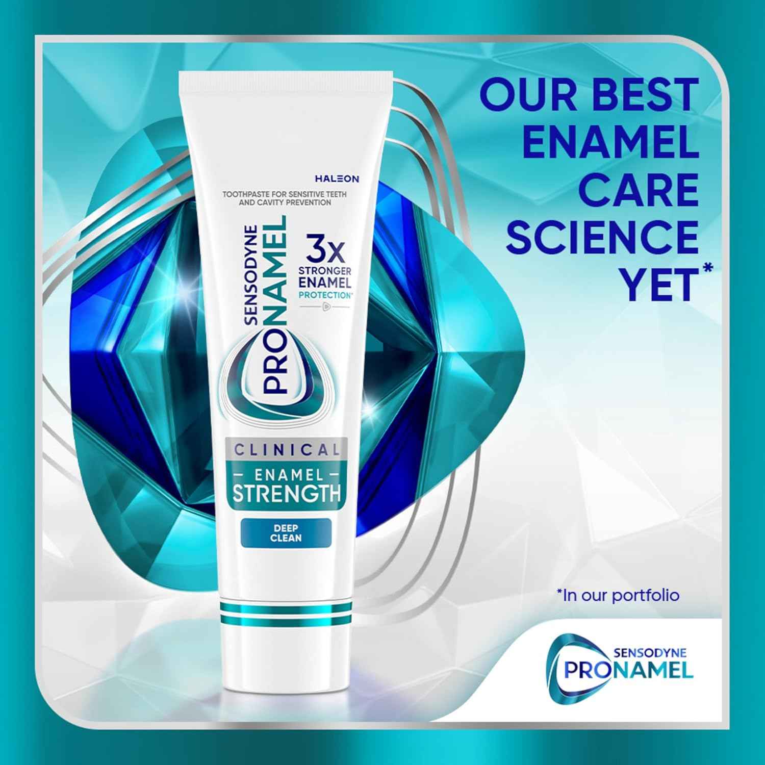 Sensodyne Pronamel Clinical Enamel Strength Toothpaste Gift Set Idea for Her, Deep Clean Enamel Repair Birthday Present for Health Conscious Women