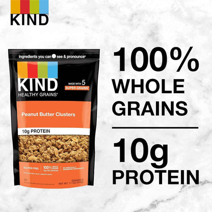 KIND Healthy Grains Peanut Butter Granola – Mindful Pantry Snack for Wellness Routines