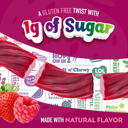 resealable 5.5 oz stand-up pouch available as single flavor or 2-flavor variety pack
