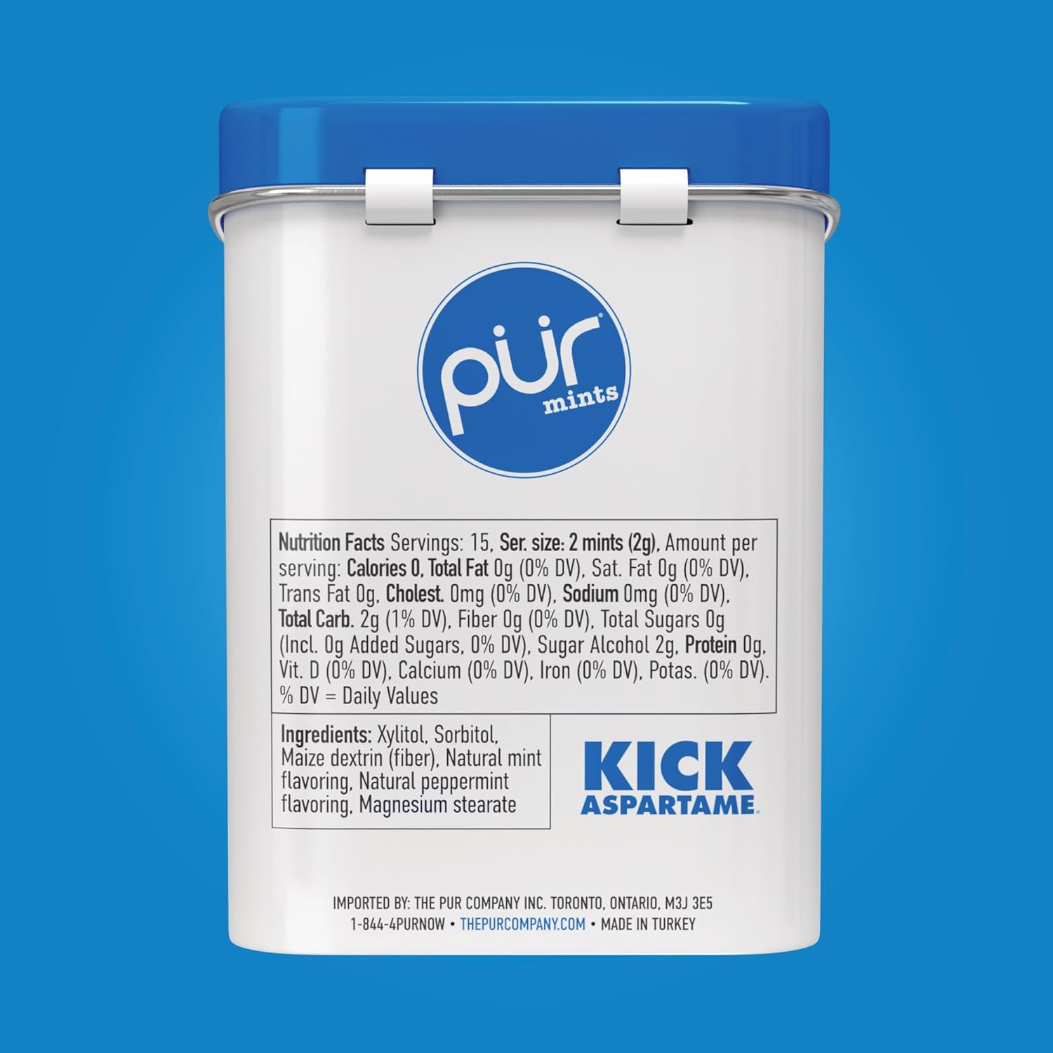 resealable portable format suited for pockets, bags, and desk drawers