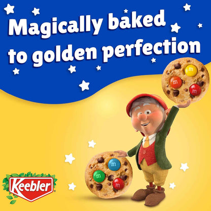 Keebler Chips Deluxe Rainbow Cookies with M&M's – Lunchbox Treat for Kids' School Snacks