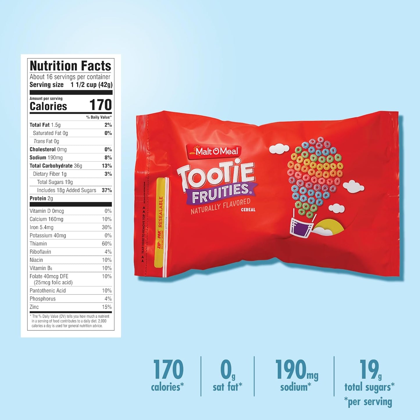 resealable zip-style top that locks in freshness and crunch
