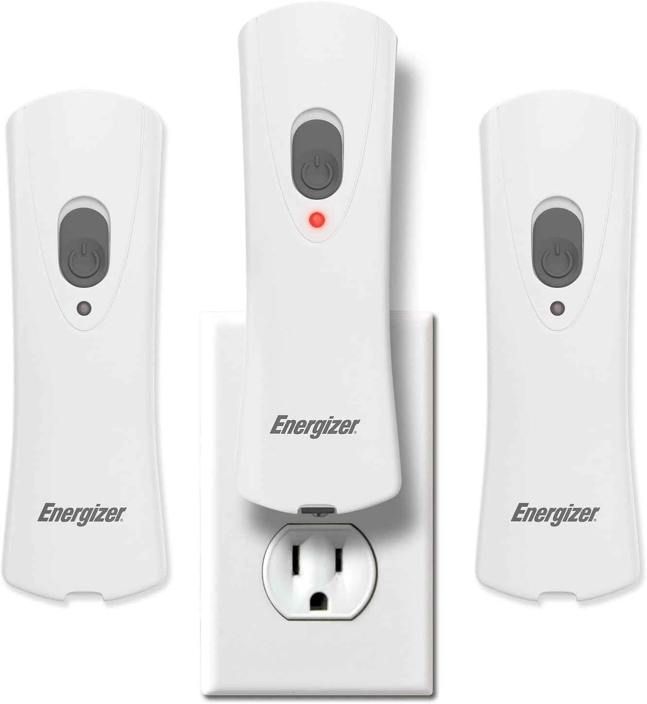 Energizer Weatheready Plug-in Emergency Light – Everyday Household Flashlight for Garage, Office, and Apartment, Stays Charged Always