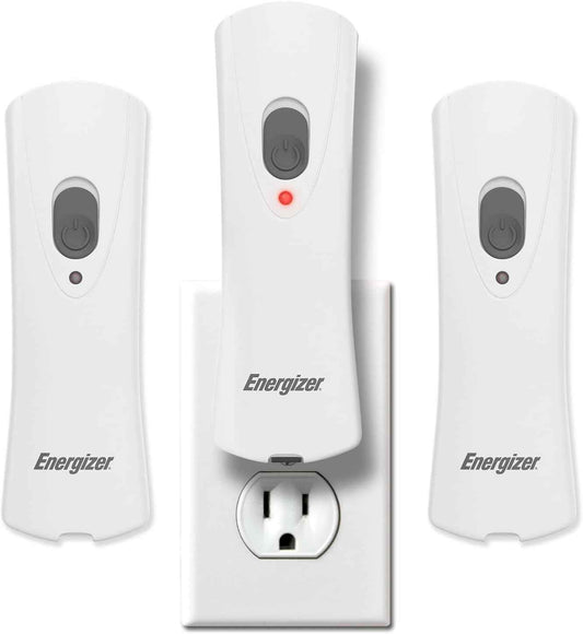 Energizer Weatheready Plug-in Emergency Light – Everyday Household Flashlight for Garage, Office, and Apartment, Stays Charged Always