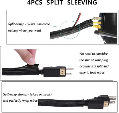 reusable wire ties with eye-hole tail design for hanging on hooks or chaining together