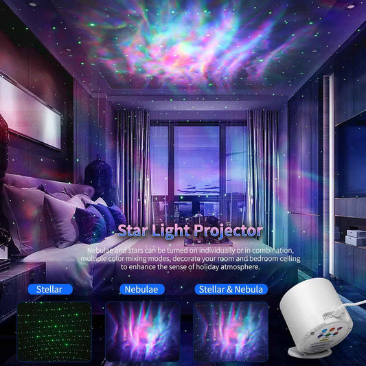 [Brand Name] Galaxy Star Projector – Bedtime Wind-Down Light for Adults, Calming Nebula Glow with Auto Timer