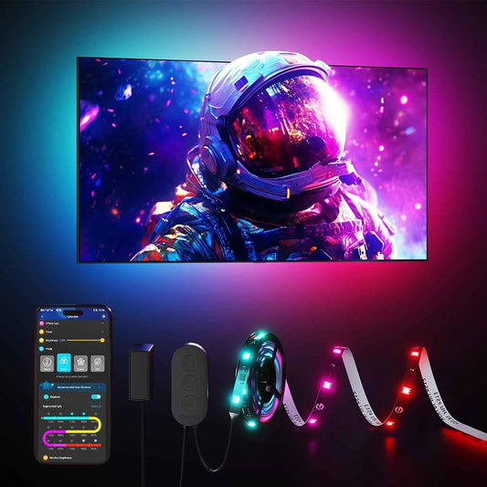 Govee TV LED Backlight Strip – Clean, Clutter-Free Ambient Lighting for 40-50 inch TVs, App Controlled