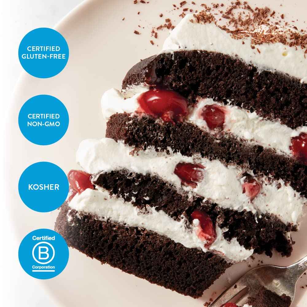 King Arthur Gluten Free Chocolate Cake Mix - Thoughtful Birthday Gift for Her, Indulgent Celiac-Friendly Baking for Special Celebrations