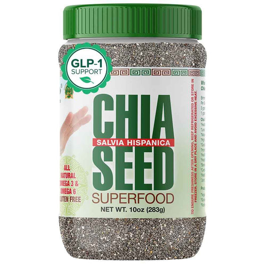 Sanar Naturals Chia Seeds – Single-Ingredient Pantry Staple for Intentional Clean Eating, 10 oz Minimalist Kitchen Must-Have