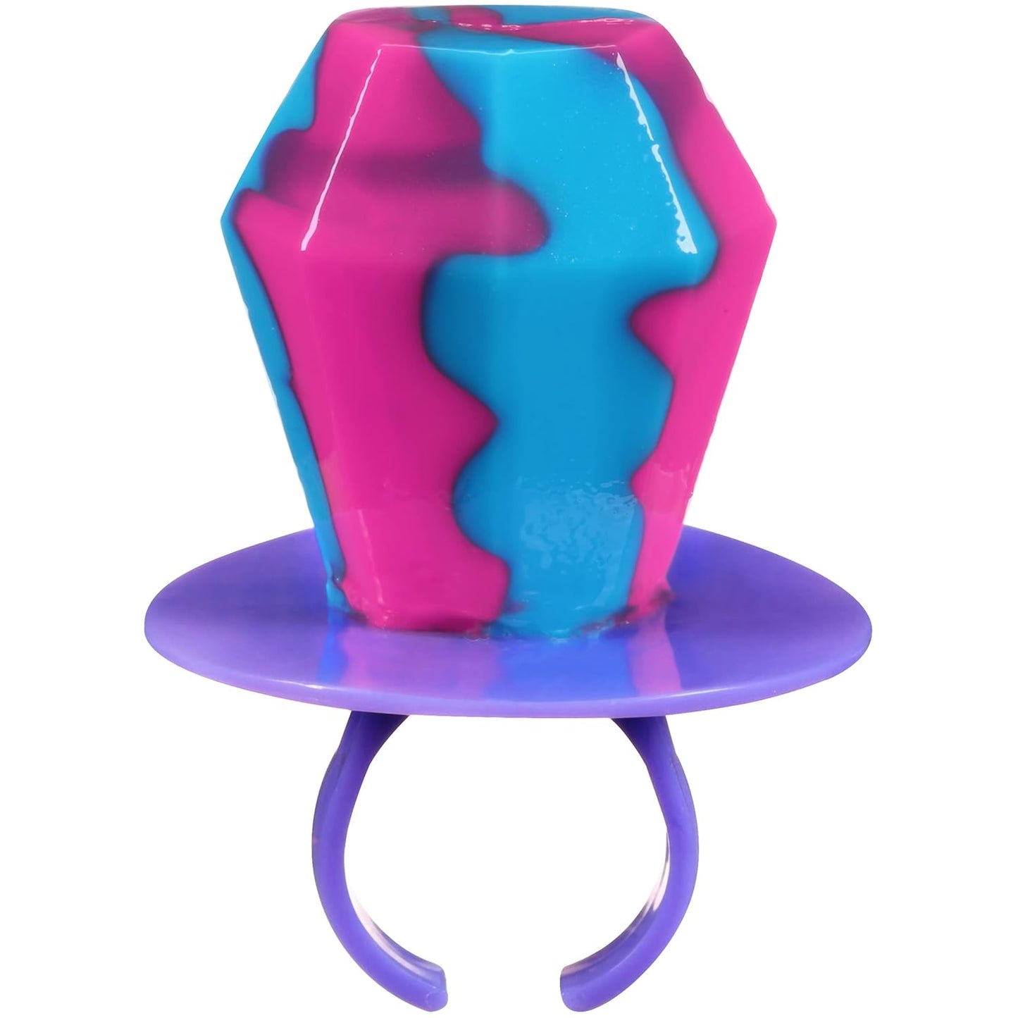 Ring Pop Candy 50 Ct – Individually Wrapped Hygienic Lollipops Safe for Classroom Sharing and Kids' Party Tables