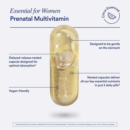 Ritual Prenatal Vitamin – Housewarming Gift for the Mom-to-Be, Premium Clean-Label Supplement