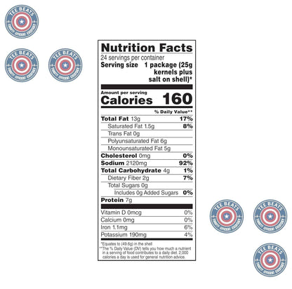 DAVID Roasted Sunflower Seeds – Mindful Snacking with Vitamin E and Antioxidants, Original Flavor, 24 Pack of 1.75oz